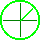 Green-on-Black Radar Screen